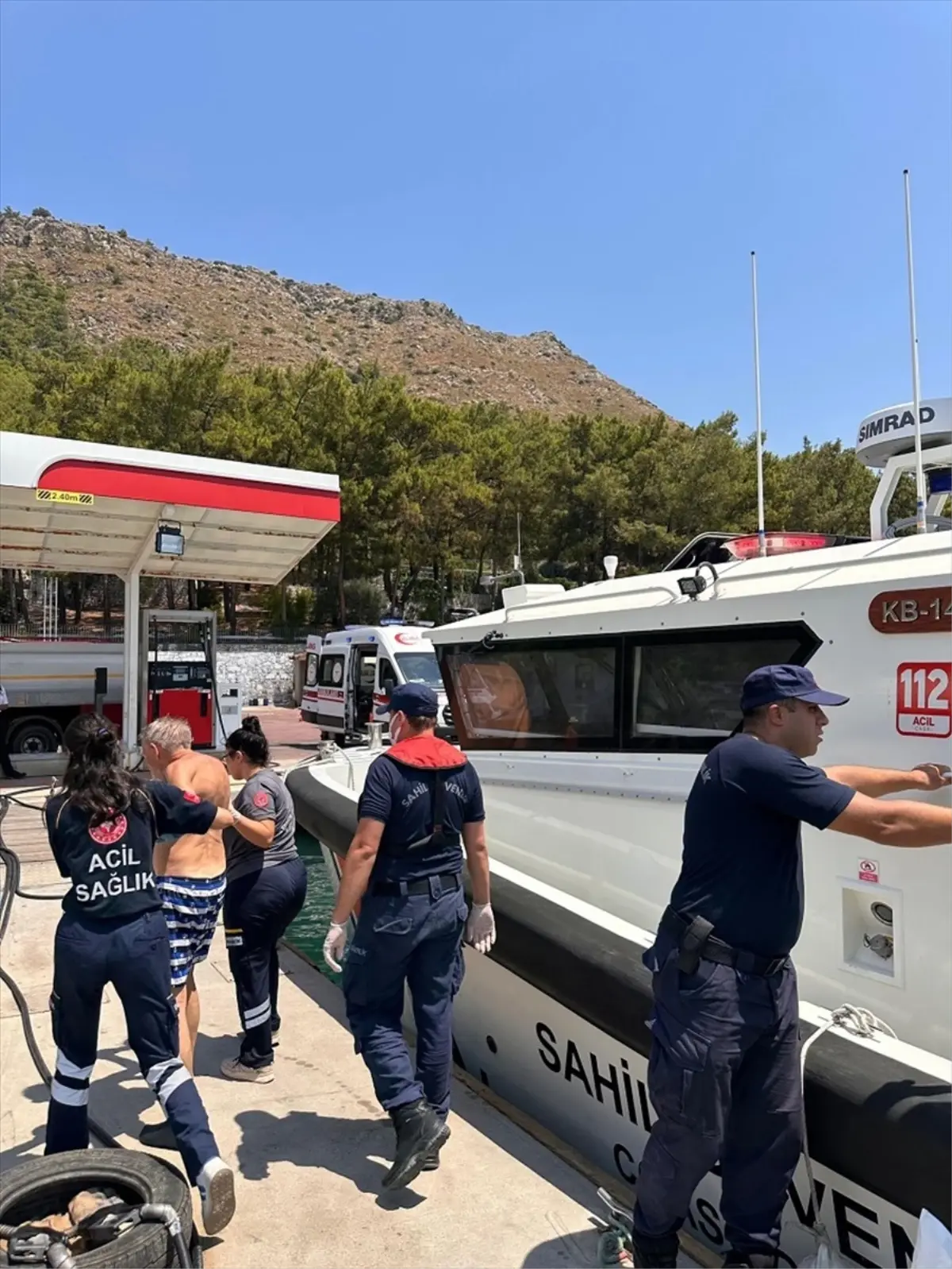Fethiye ve Marmaris'te Tekne Tahliyeleri