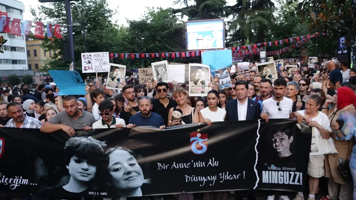 Mattia Ahmet İçin Adalet Yürüyüşü