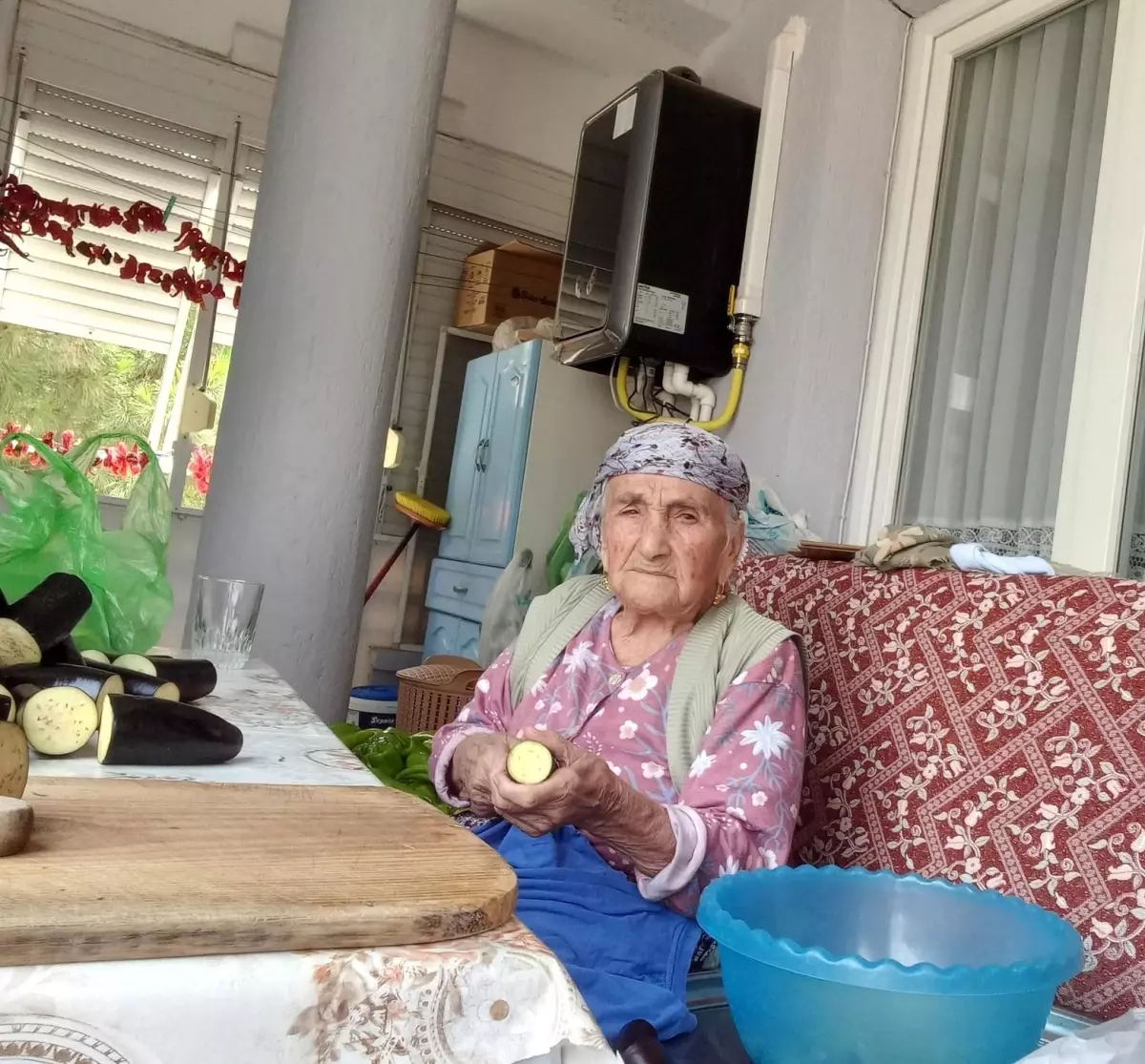 96 Yaşındaki Kadının Kış Hazırlığı