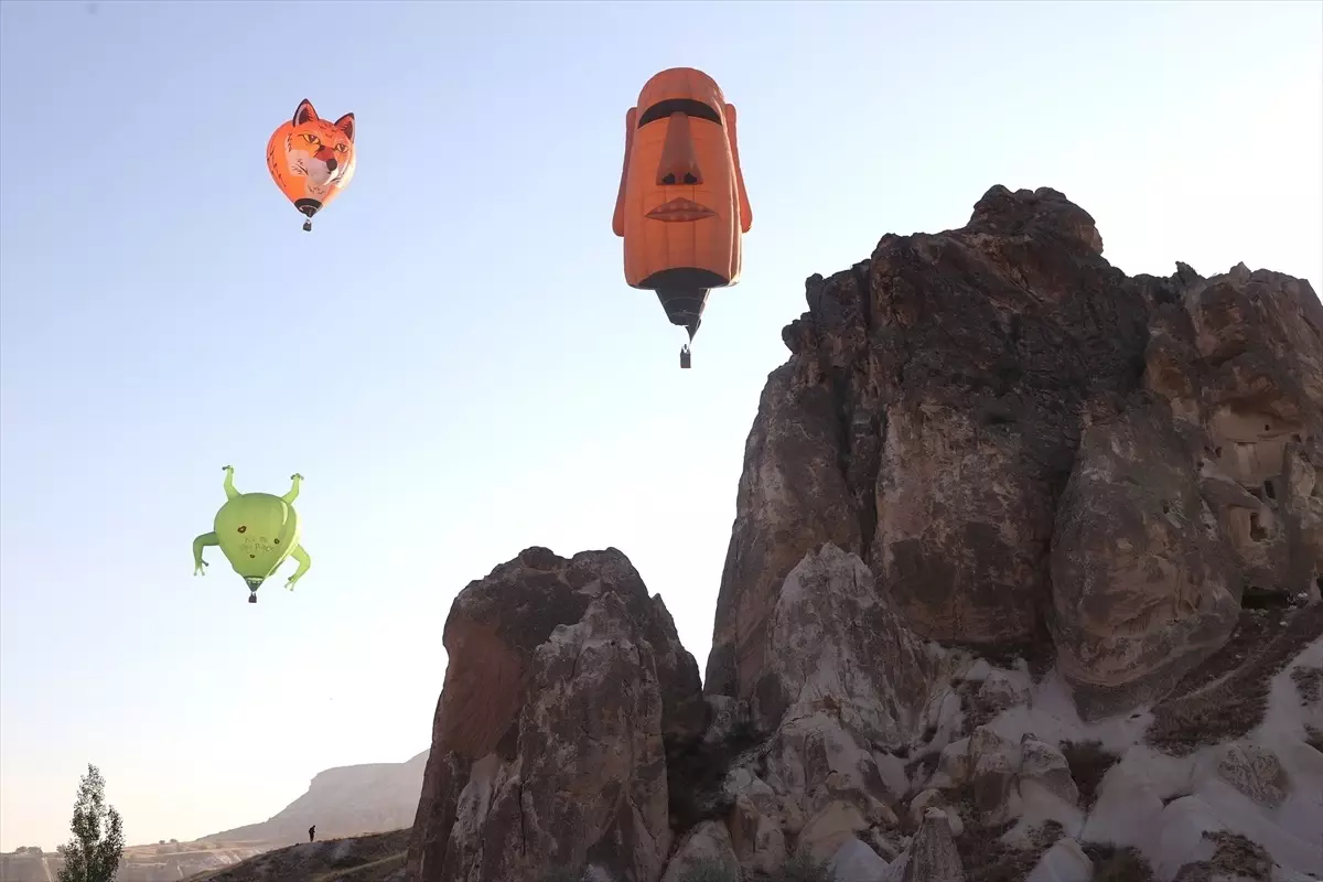 Kapadokya Balon Festivali Renkli Anlara Ev Sahipliği Yaptı