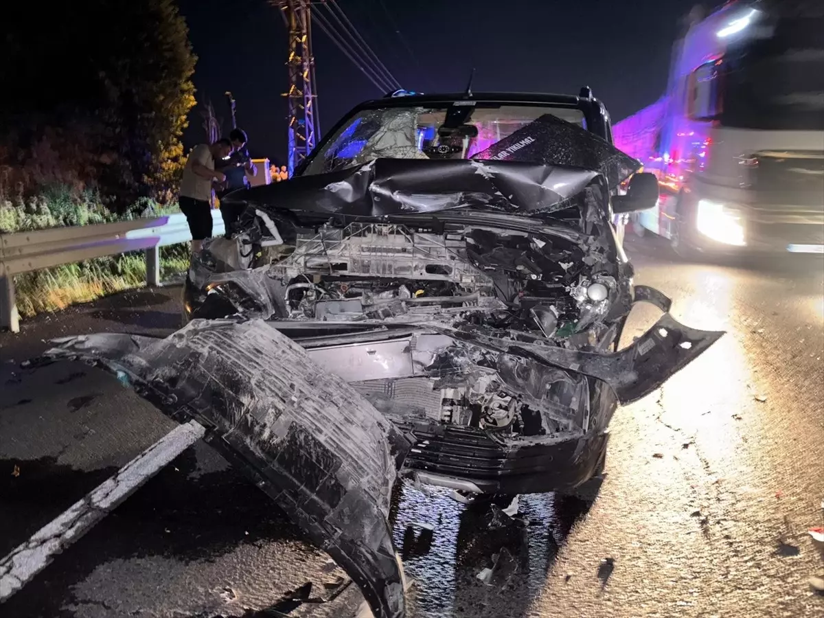 Akşehir'de Kaza: 4 Yaralı