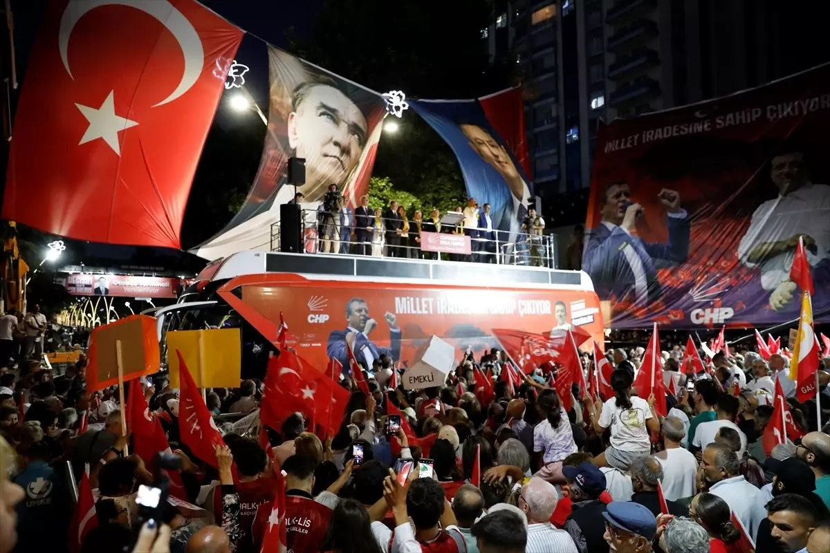 CHP Genel Başkanı Özel, partisinin Tokat mitinginde konuştu Açıklaması