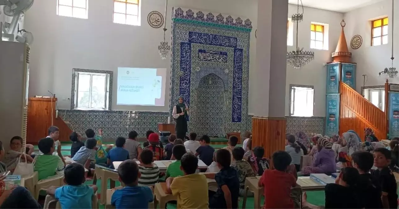 Söke'de Yaz Kur'an Kursları Kişisel Geliştirme İçin Eğitiyor