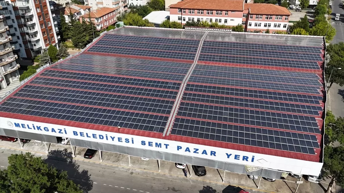 Melikgazi Belediyesi'nden GES ile 11.5 Milyon Lira Kazanç