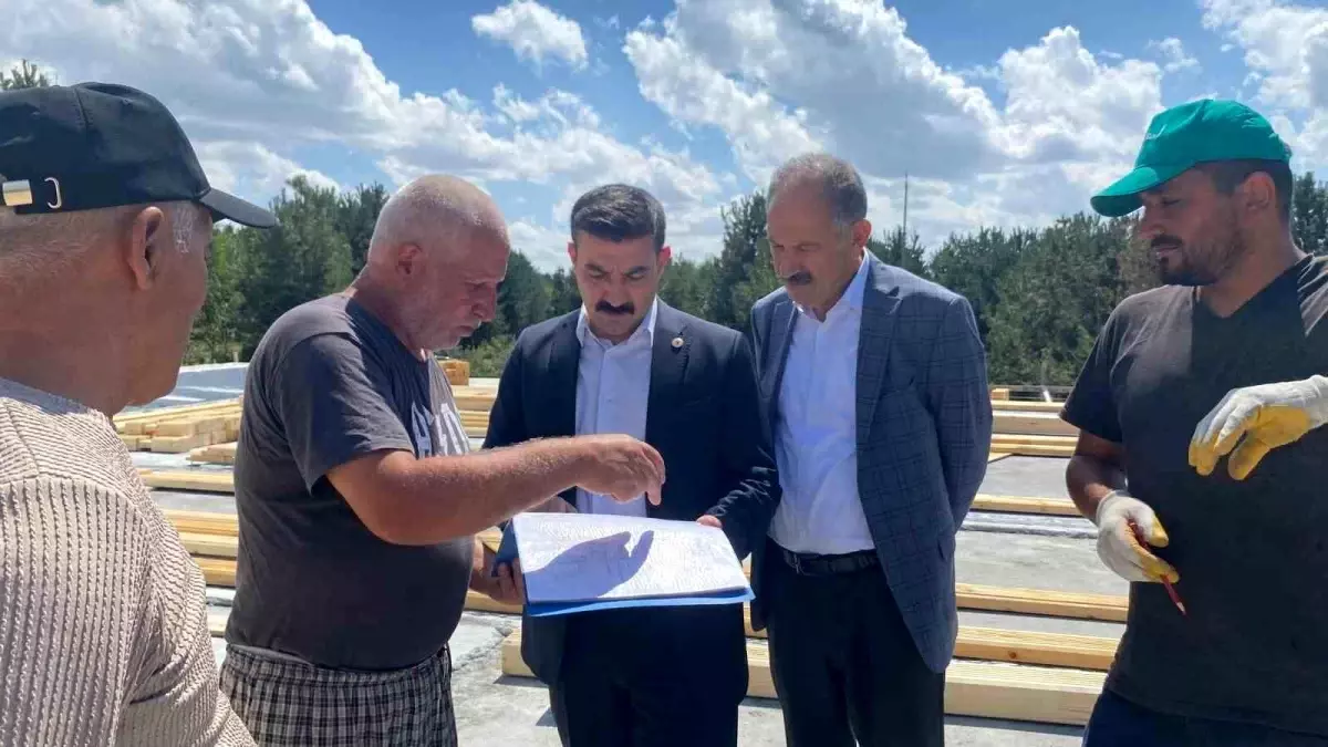 Arpaçay Kütük Evi'nin Yeniden İnşaatına Başlandı