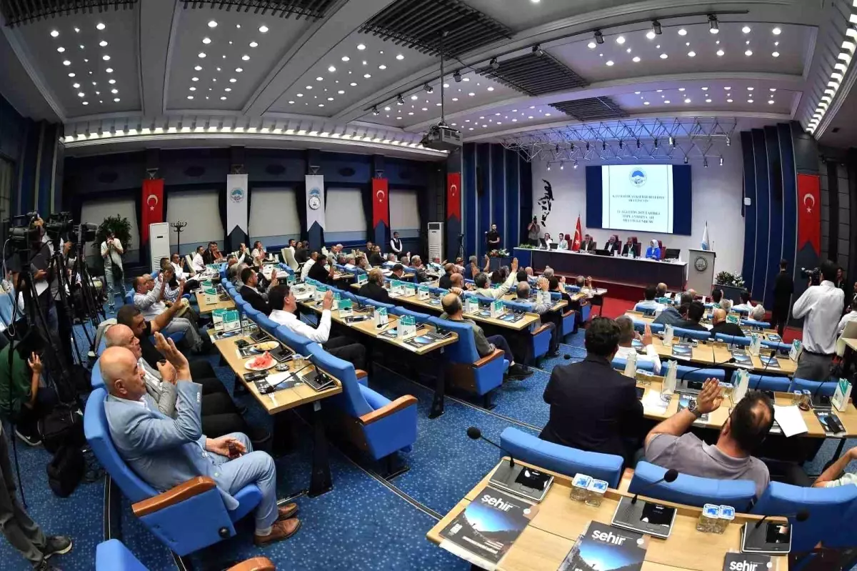Kayseri Büyükşehir Belediyesi Ağustos Ayı Meclis Toplantısı Gerçekleşti