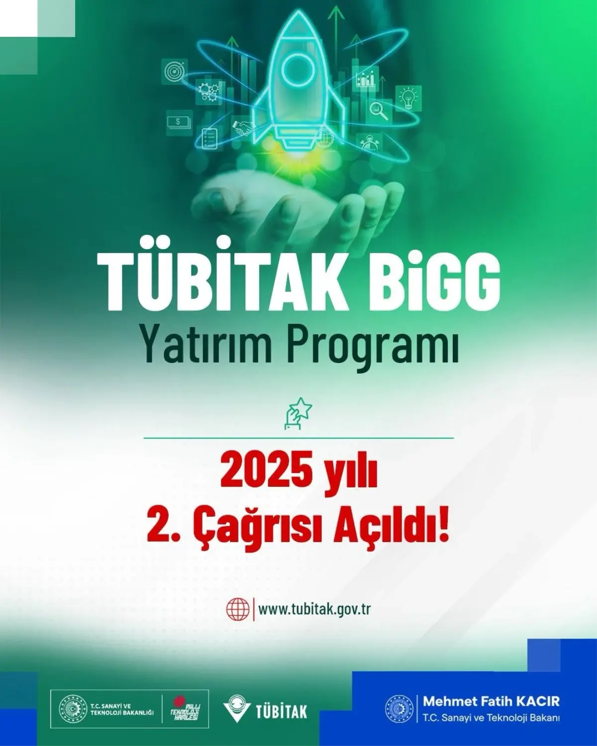 BiGG Yatırım Programı İkinci Çağrısı Başladı