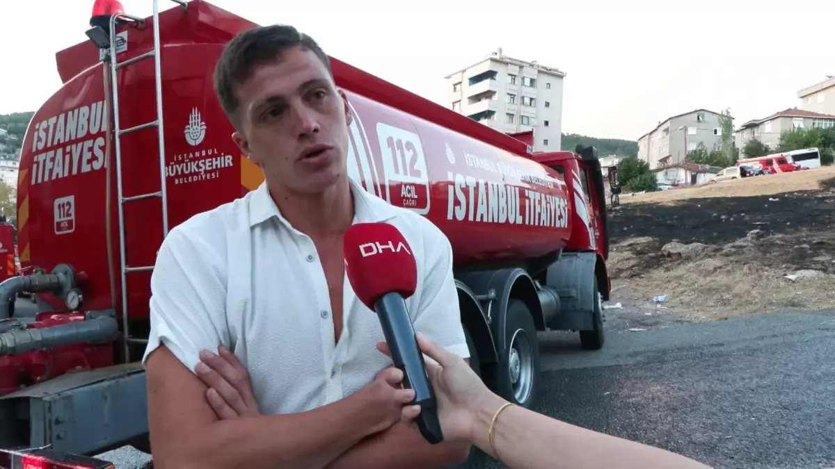 Maltepe'de Havai Fişek Yangını
