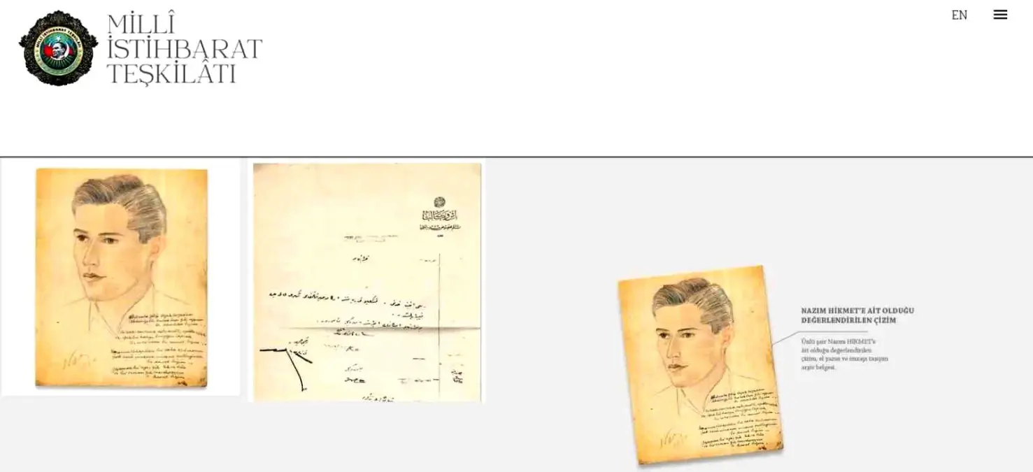 MİT, Nazım Hikmet'in Şiirini Açıkladı