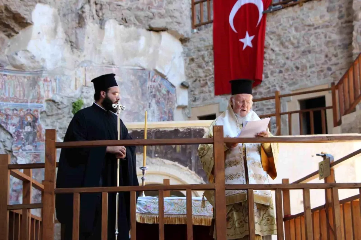 Sümela Manastırı'ndaki Ayin Gökçeada'ya Taşındı
