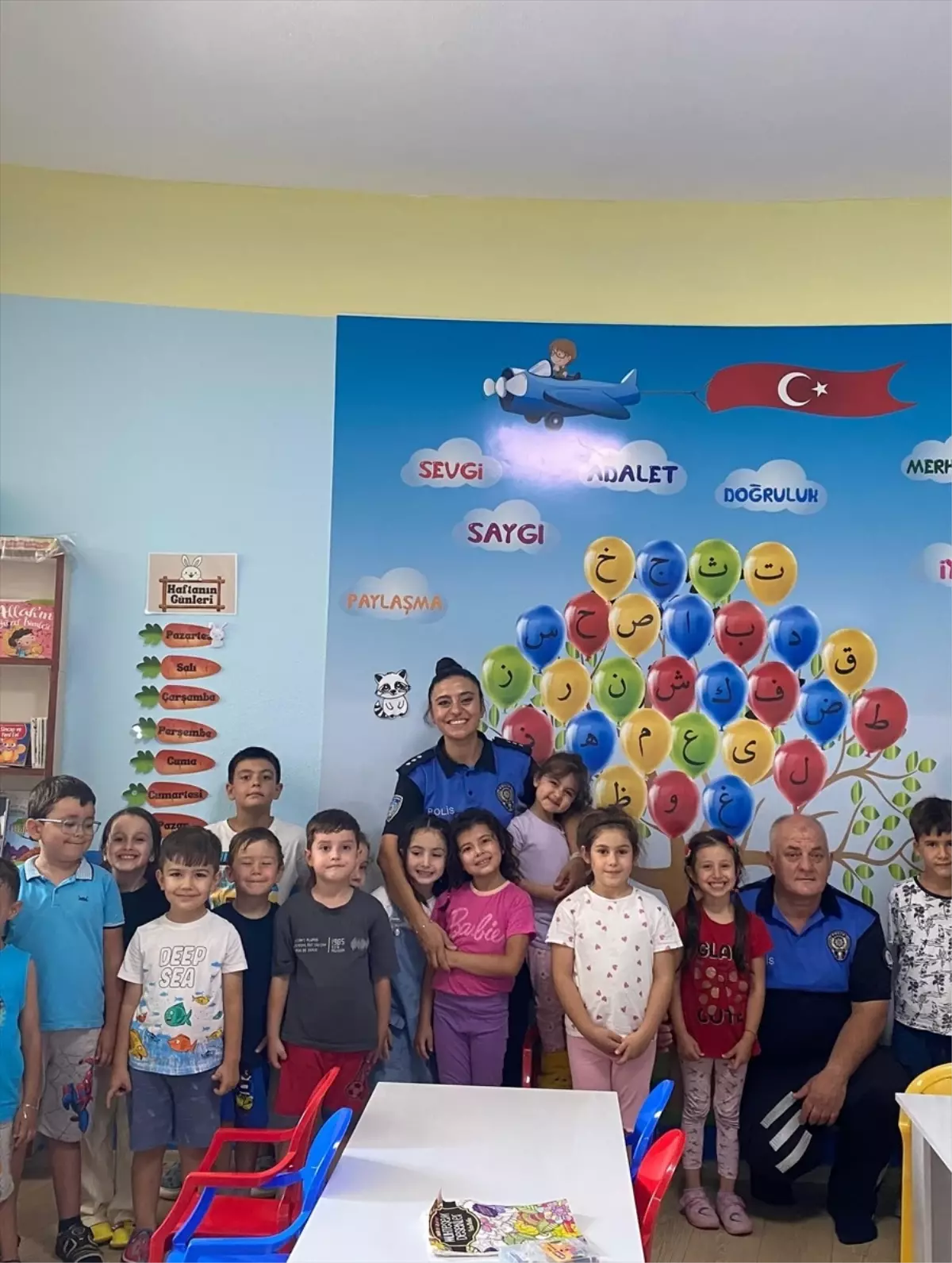 Emniyet, Kur'an Kursu Öğrencileriyle Bir Araya Geldi