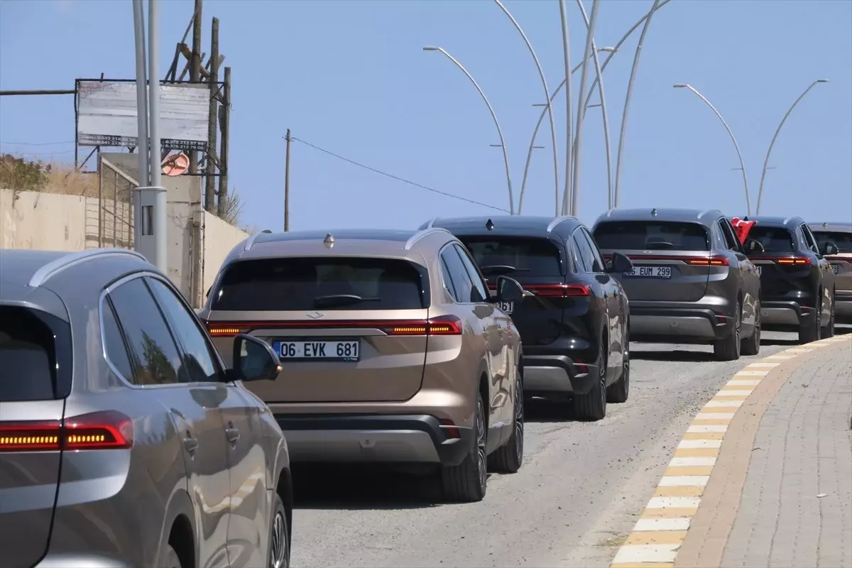 Çankırı'da Türkiye'nin En Uzun Togg Konvoyu Gerçekleştirildi