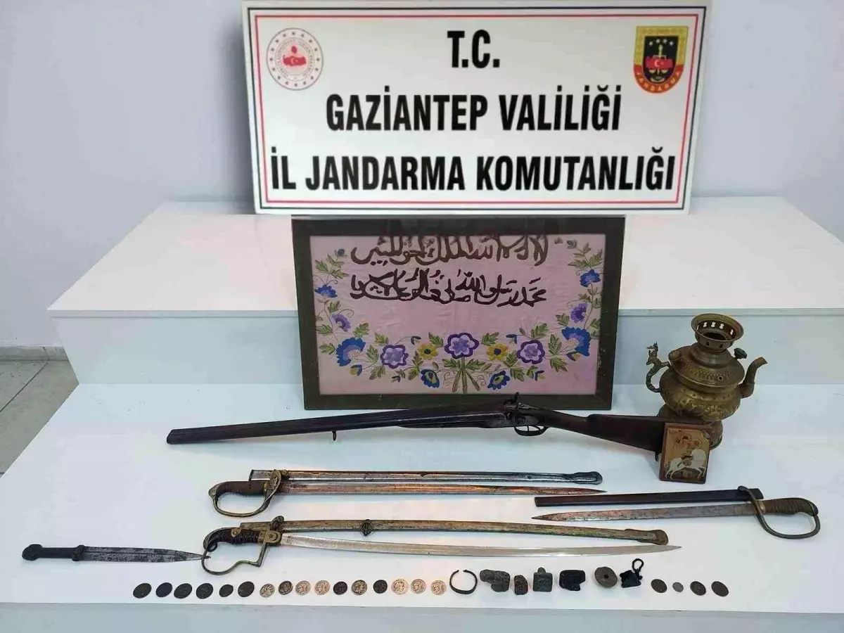 Gaziantep'te Tarihi Eser Operasyonu
