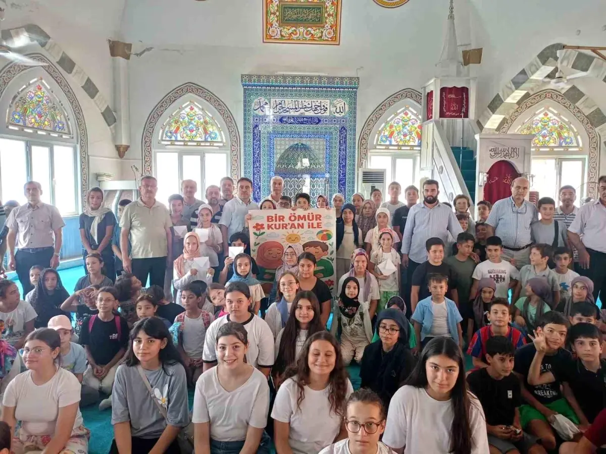 Çine'de Yaz Kur'an Kursları Kapanış Programı