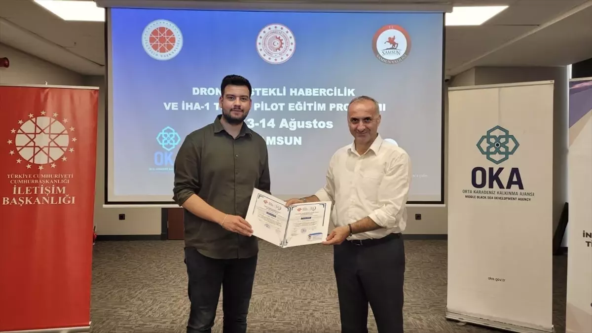 Dron Destekli Habercilik Eğitimi Tamamlandı
