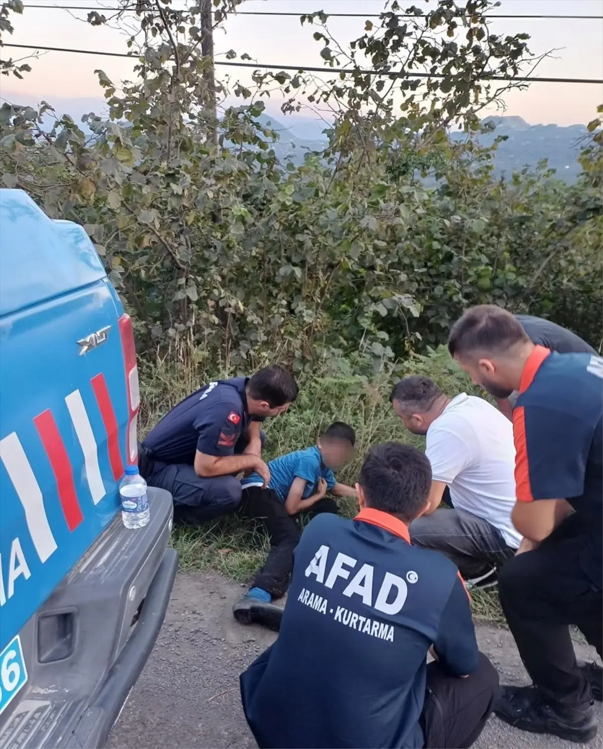 Kaybolan 13 Yaşındaki Çocuk Fındık Bahçesinde Bulundu
