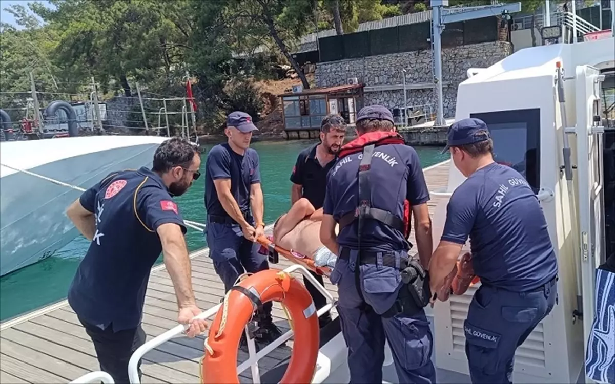 Fethiye'de Yaralı Tahliye Edildi