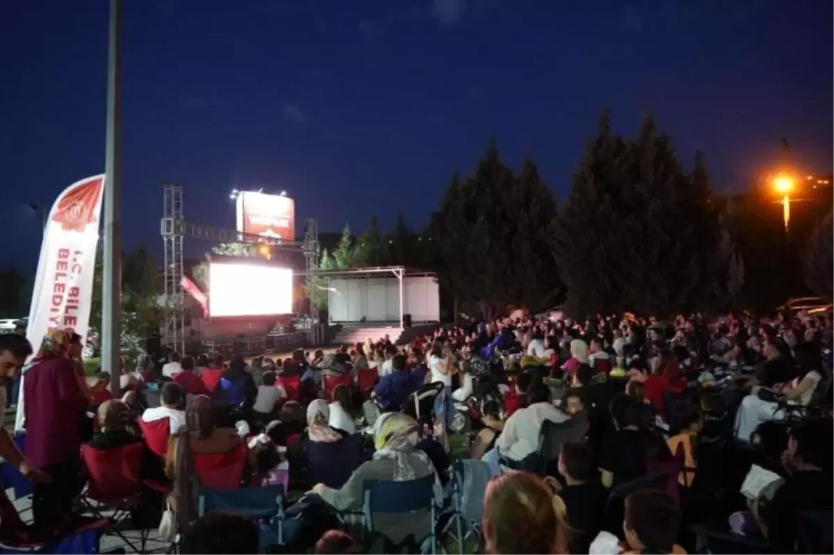 Bilecik'te Vadipark Sinema Geceleri Etkinliği Sona Erdi