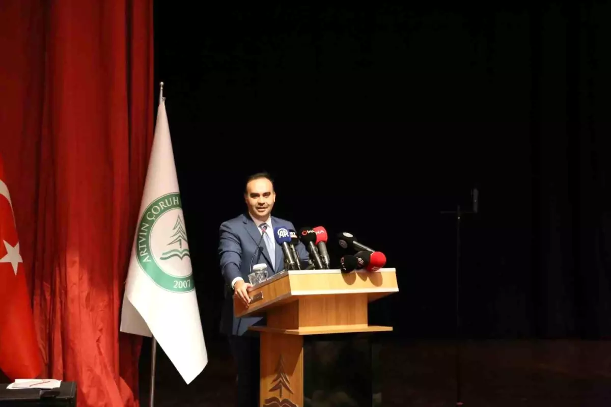 Bakan Kacır Artvin'de Yatırım Müjdesi Verdi