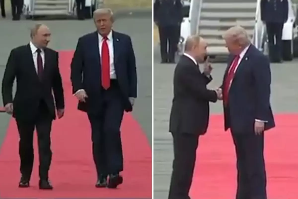 Alaska'da tarihi görüntüler! Trump ve Putin 6 yıl sonra yan yana