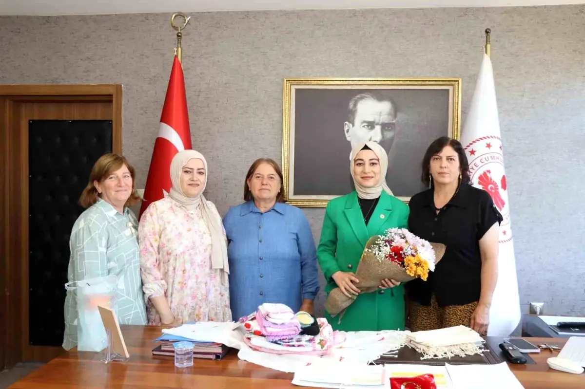 Ormanağzı Kadınları'ndan Kaymakam Kalkan'a Ziyaret
