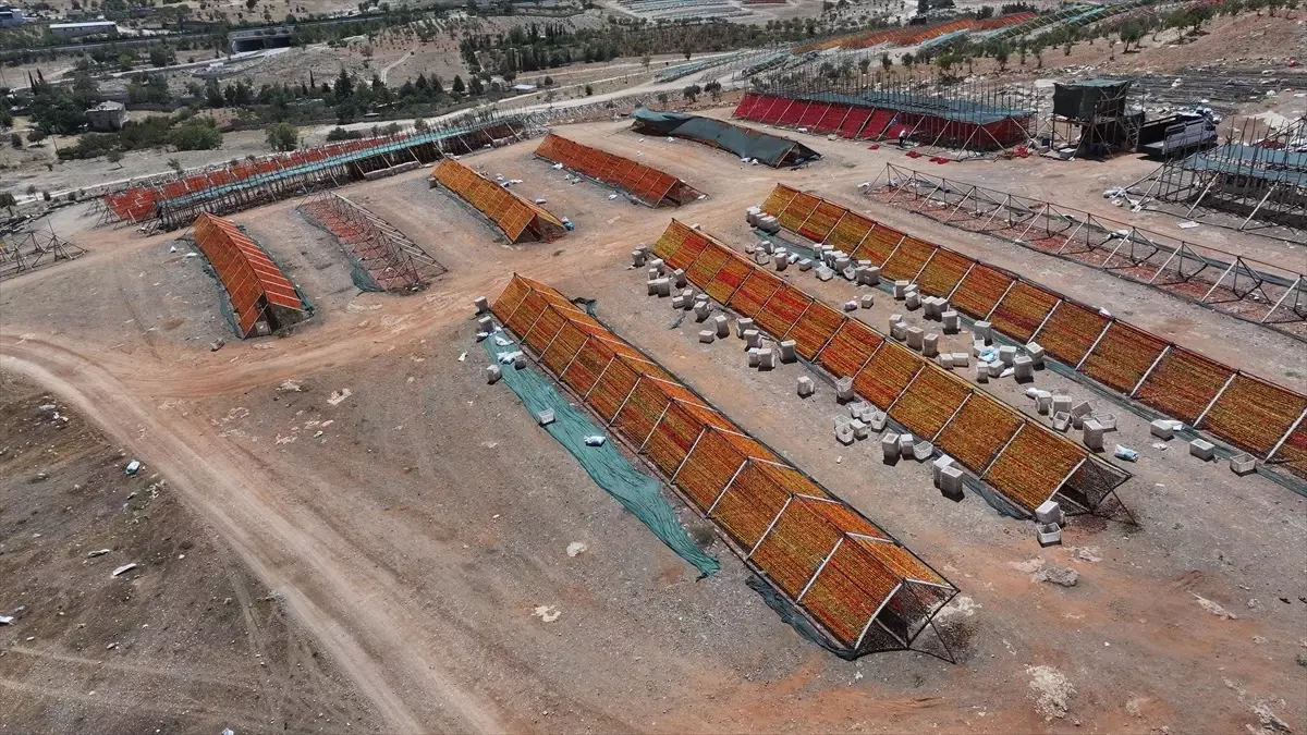Gaziantep'in Güneşle Buluşan Kurutmalıkları