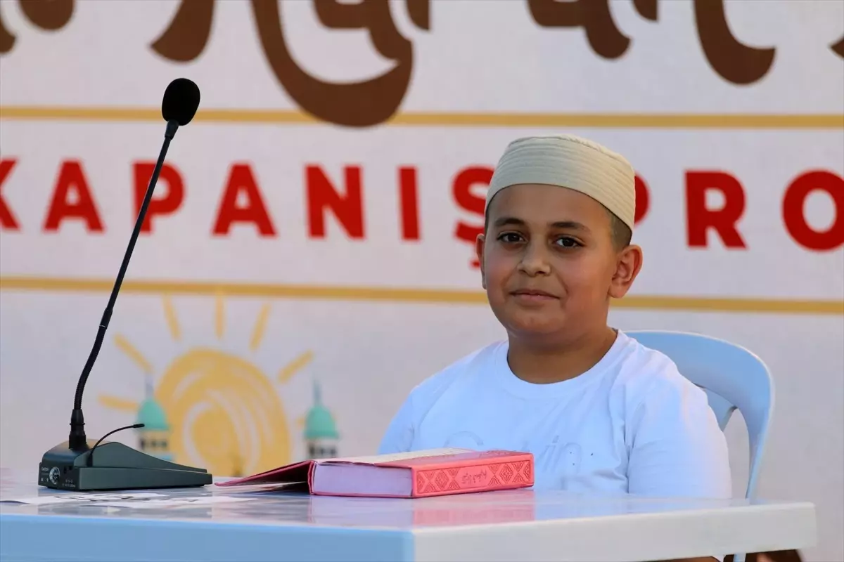 Hekimhan'da Yaz Kur'an Kursu Kapanış Programı