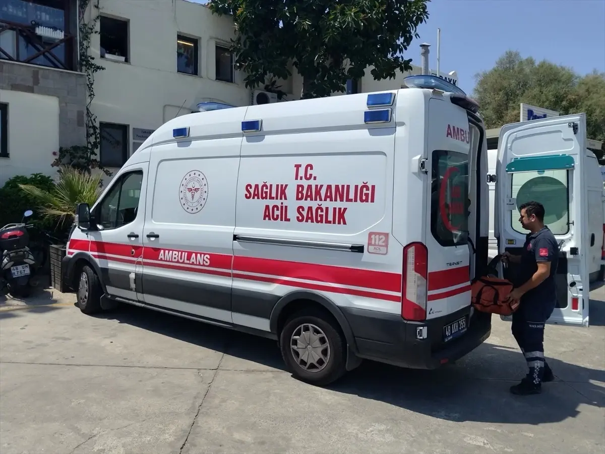 Bodrum'da Meksikalı Turiste Tıbbi Tahliye