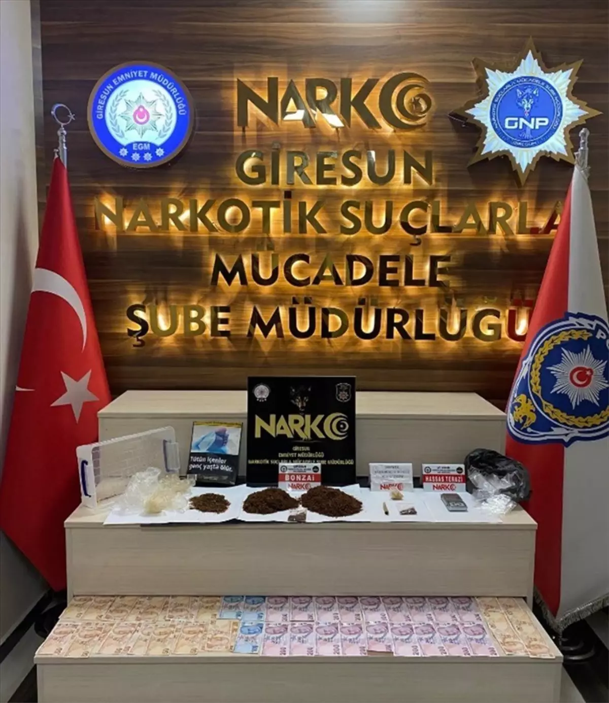 Giresun'da Uyuşturucu Ticareti Operasyonu