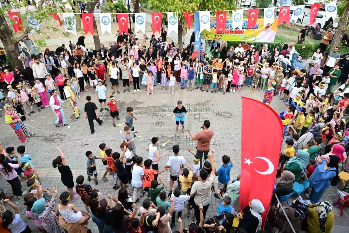 Yıldırım Belediyesi Yaz Çocuk Şenlikleri ile Çocuklara Eğlenceli Anlar Sunuyor
