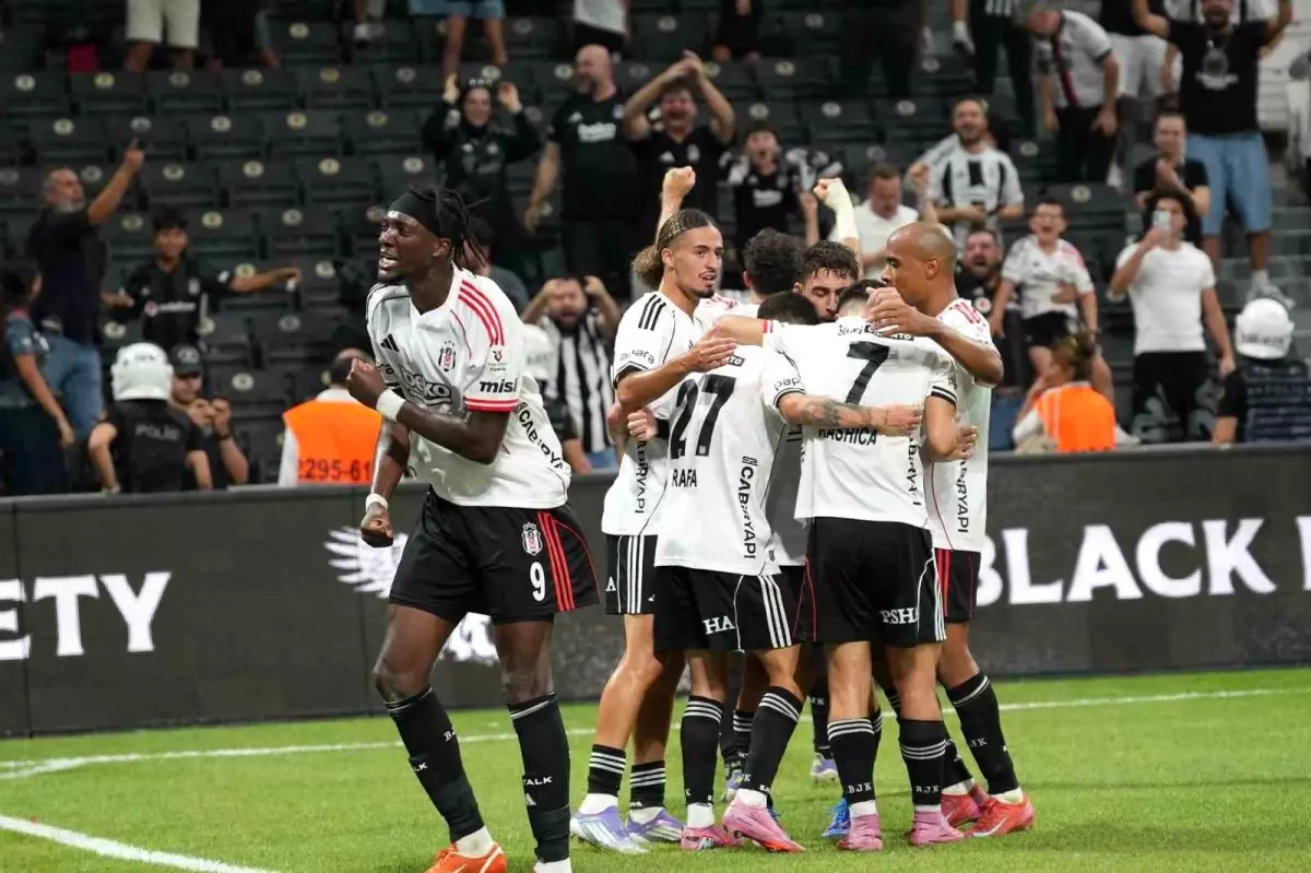 Beşiktaş, Süper Lig'e Galibiyetle Başladı