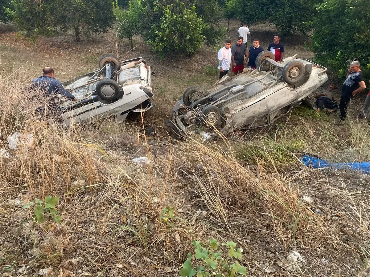 Kozan'da Trafik Kazası: 2 Yaralı