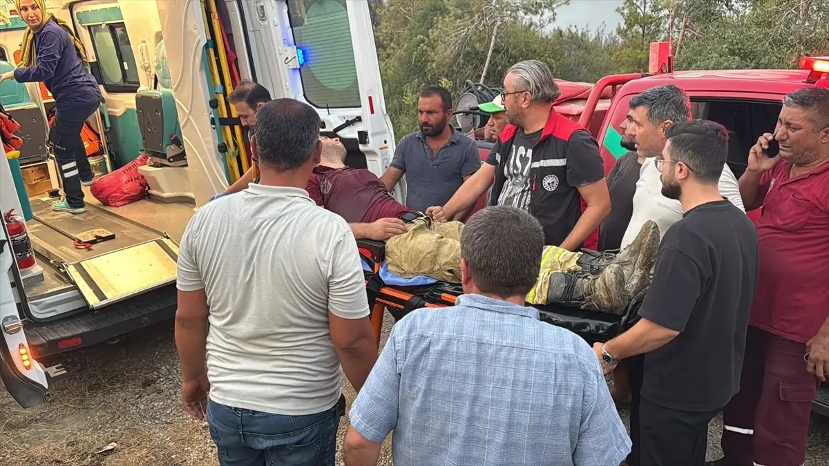 Adana'da Orman Yangınına Müdahale