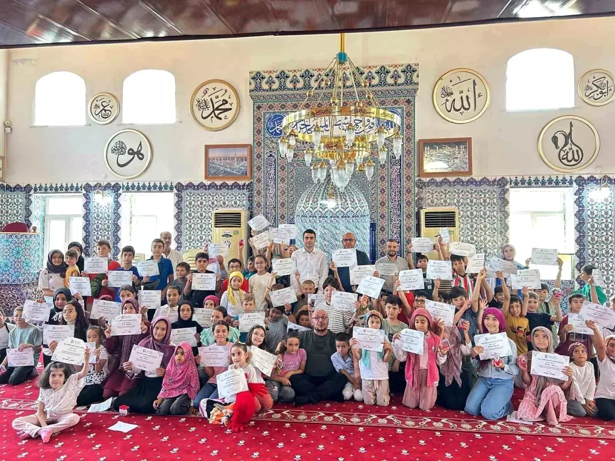 Kaymakam Kılıç, Kur'an Kursu Öğrencileriyle Buluştu