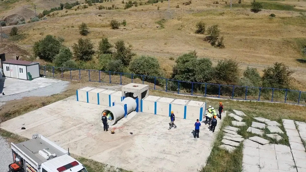 AFAD Eğitim Sahası Hakkari'de Açıldı