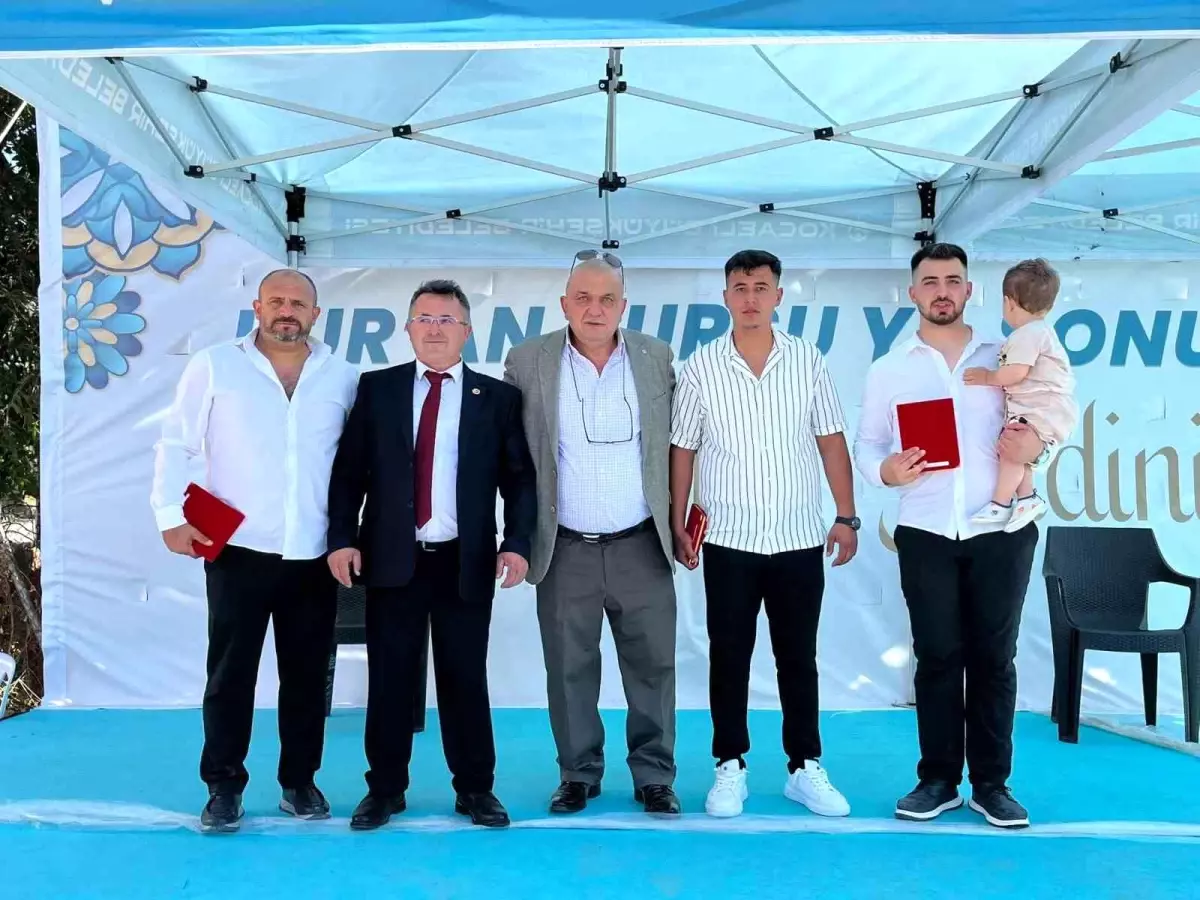 Sevindikli Mahallesi'nde Yaz Kursunu Tamamlayan Öğrencilere Bisiklet Hediyesi