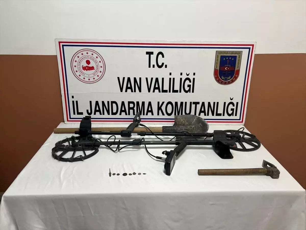 Van'da Kültür Varlıkları Kaçakçılığı Operasyonu