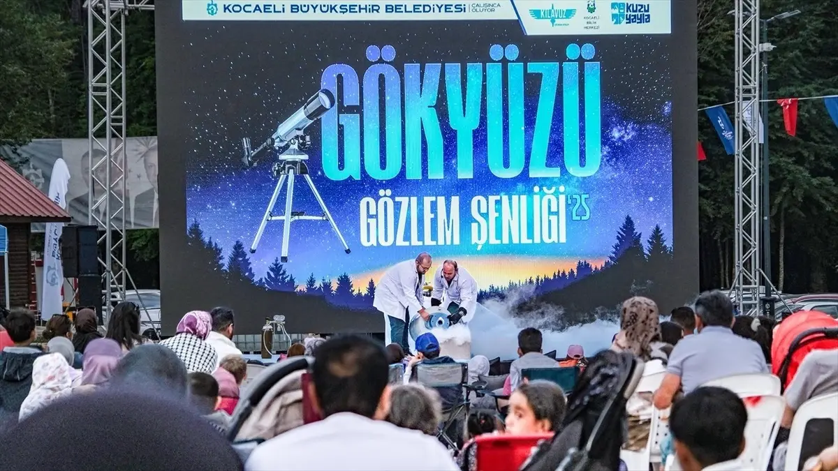 Kuzuyayla'da Gökyüzü Gözlem Şenliği