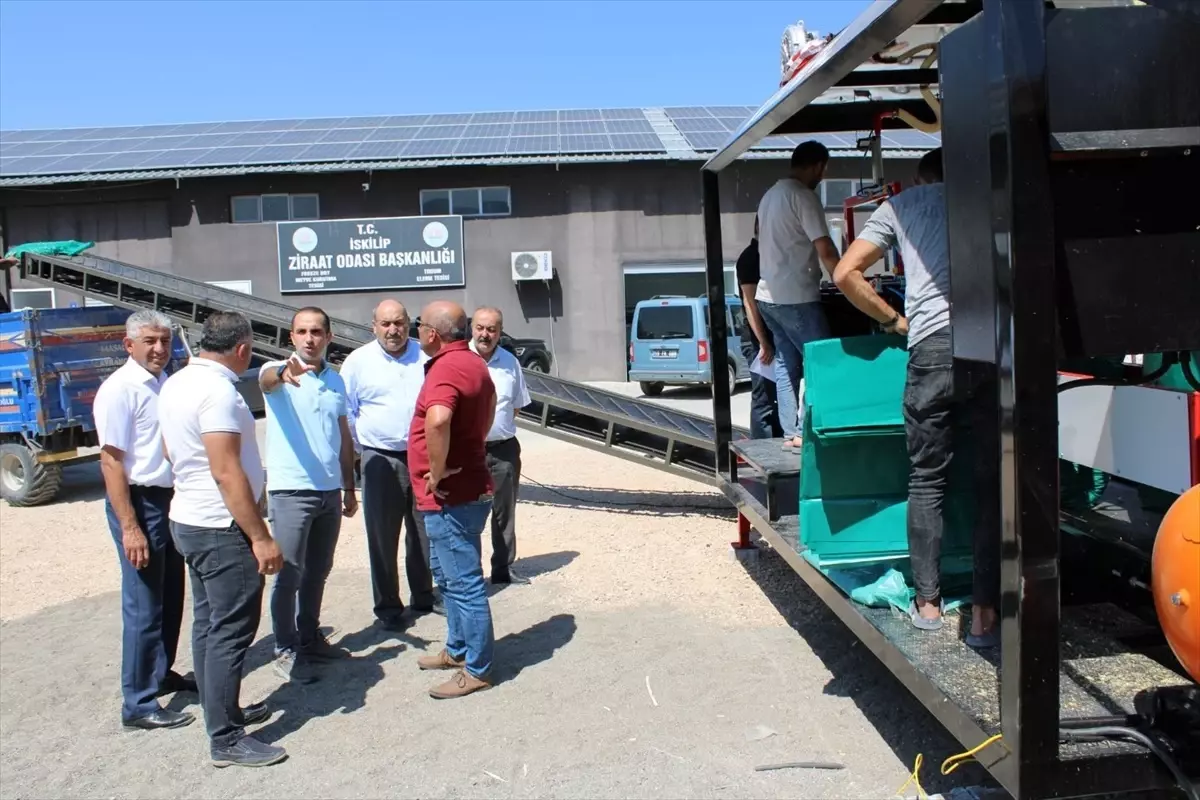 İskilip'te Paketleme Makinesi Hizmete Girdi