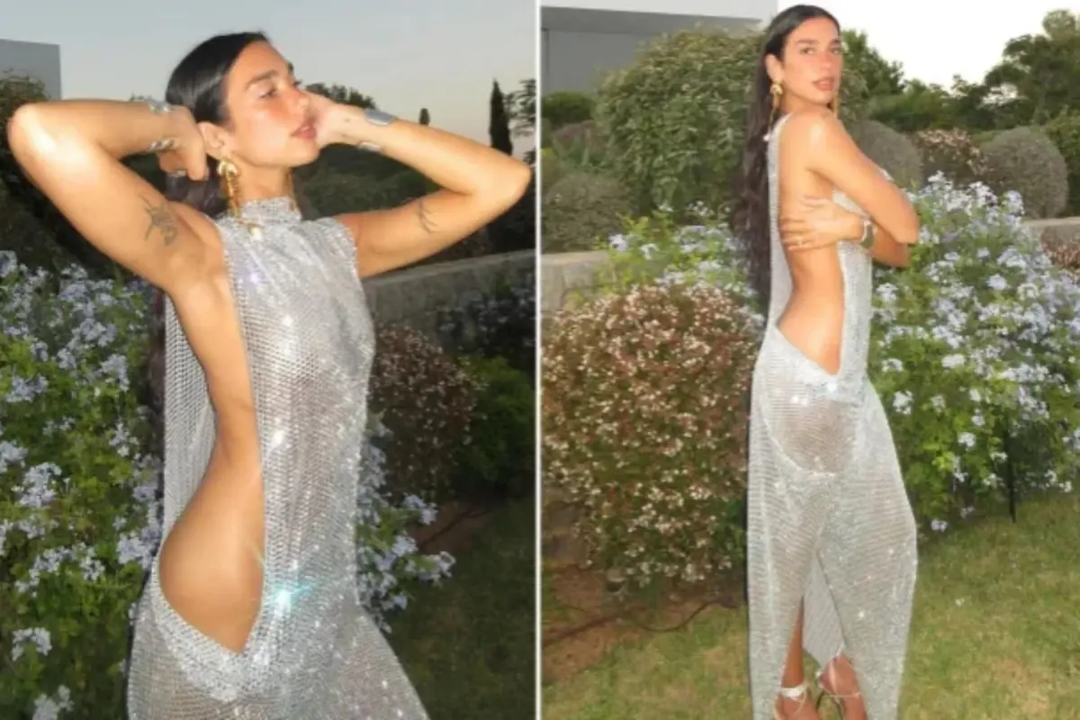Dua Lipa, doğum gününde giydiği kıyafet ile ağızları açık bıraktı