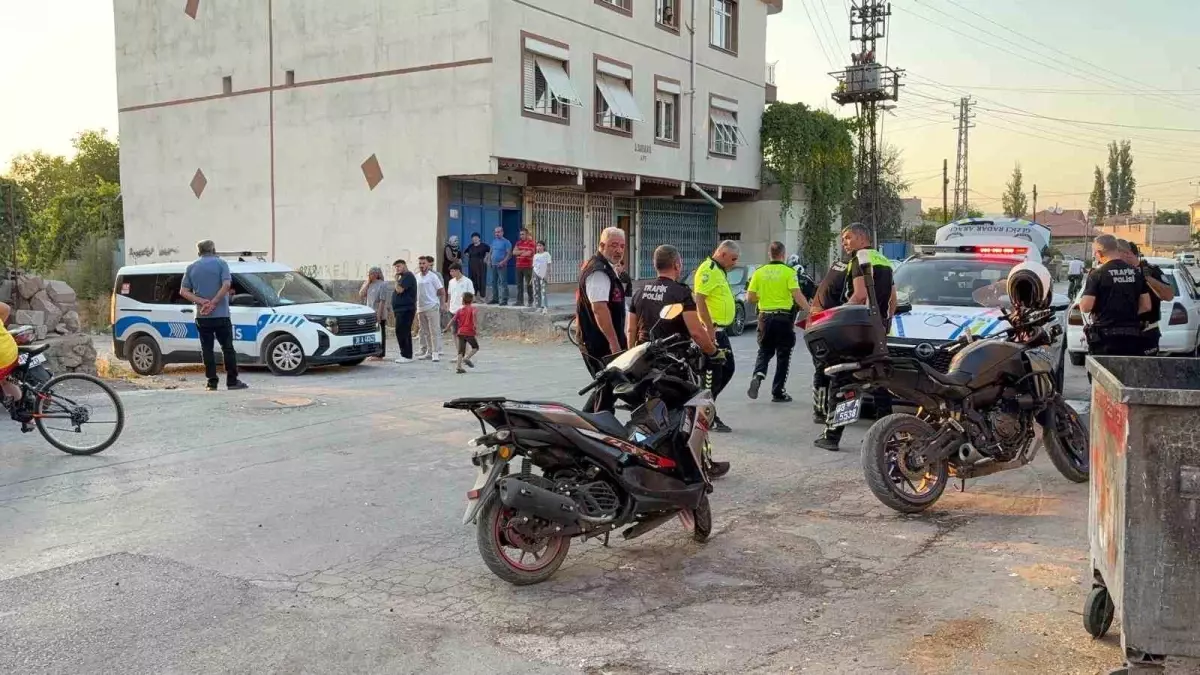 Kayseri'de Kovalamaca: Plakasız Motosiklet Sürücüsü Yakalandı