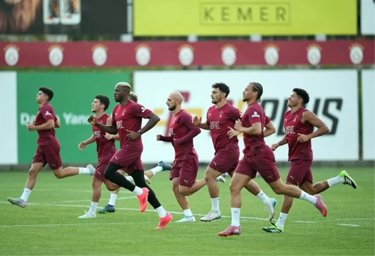 Galatasaray Kayserispor Maçına Hazırlanıyor