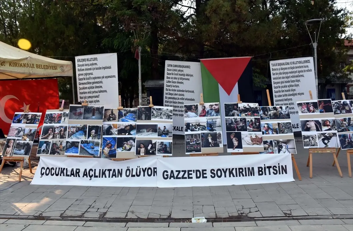 Kırıkkale'de Gazze'ye Destek İmza Kampanyası