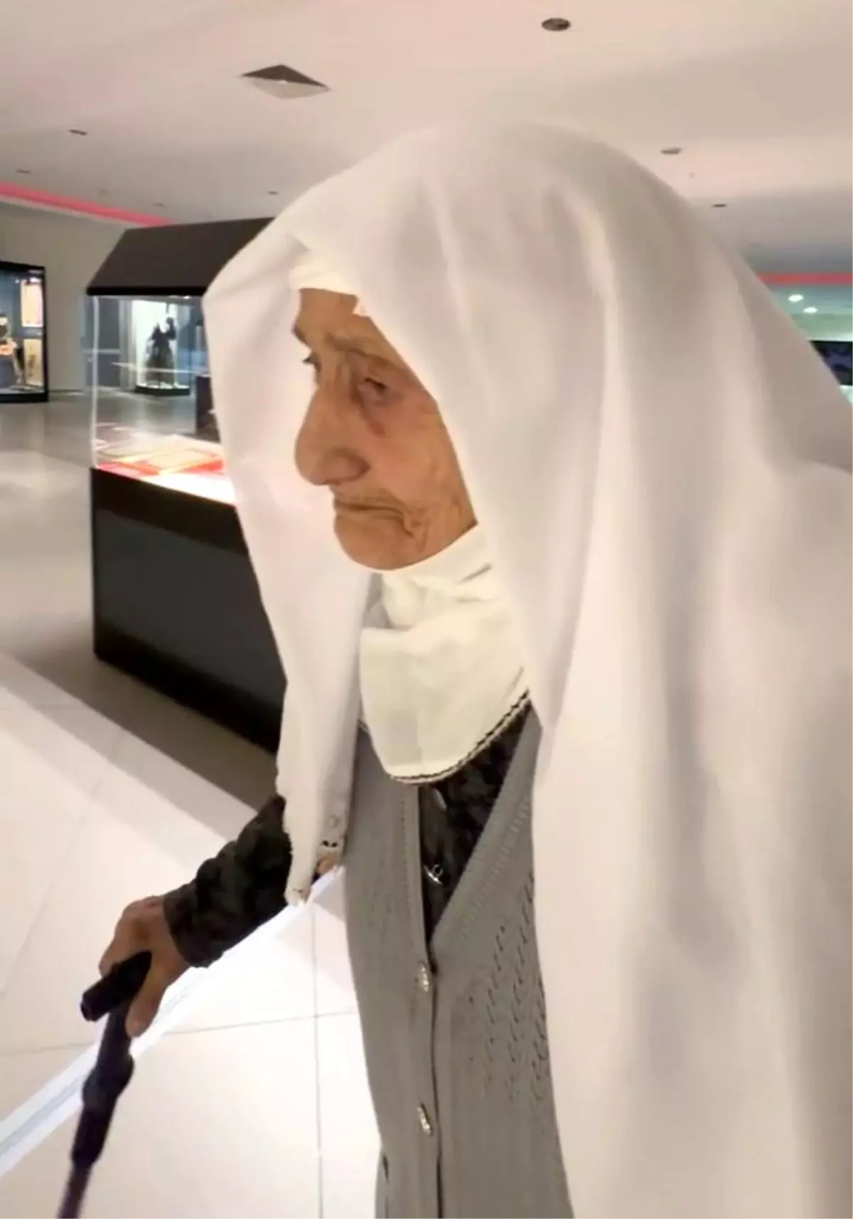 92 Yaşındaki Şefika Nine'nin Vatan Sevgisi