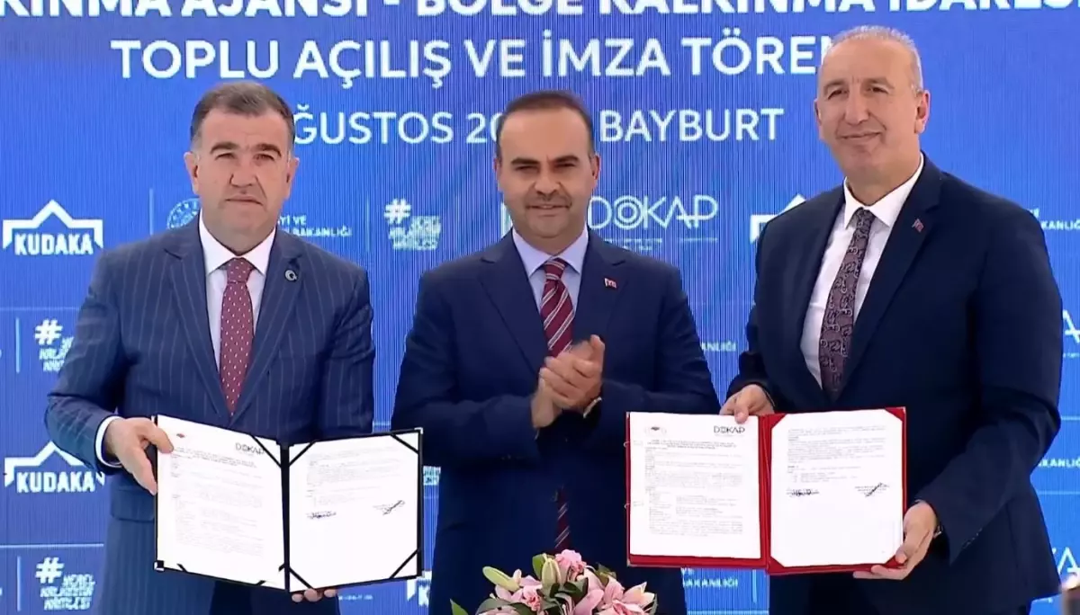 Bayburt'a 134 Milyon Lira Yatırım
