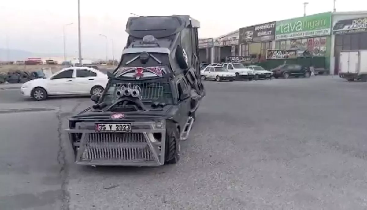 Aksaray'da Tanka Dönüşen Araç Yakalandı