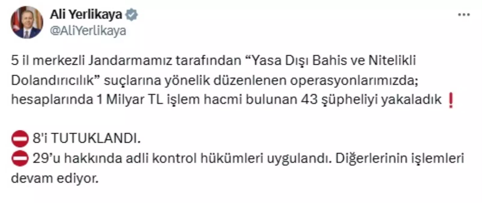 Siber Suç Operasyonu: 43 Şüpheli Yakalandı