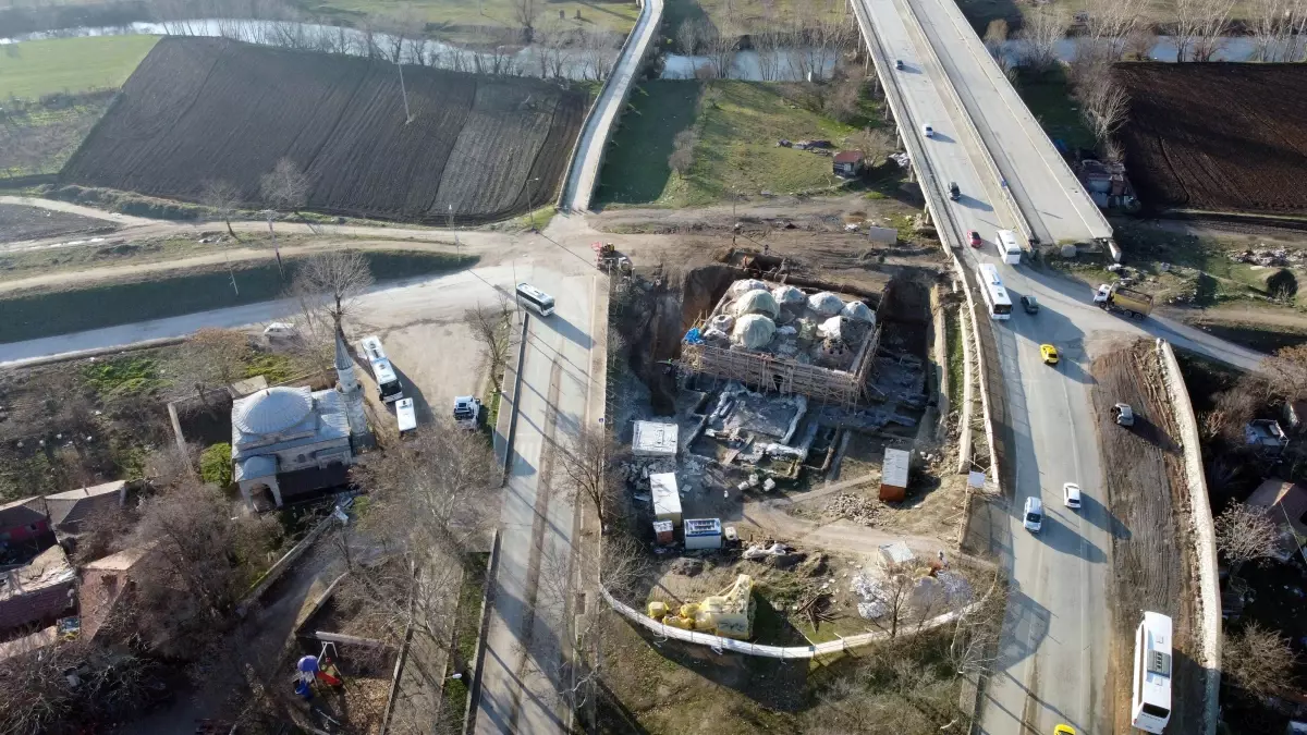Gazi Mihal Bey Hamamı'nın Restorasyonu Tamamlanıyor