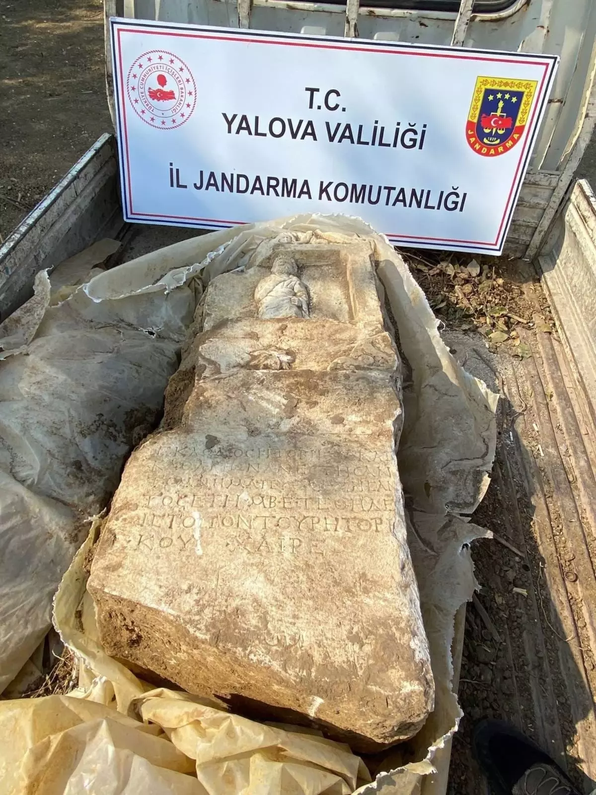 Tarihi Mezar Taşı Satışı: Jandarmadan Operasyon