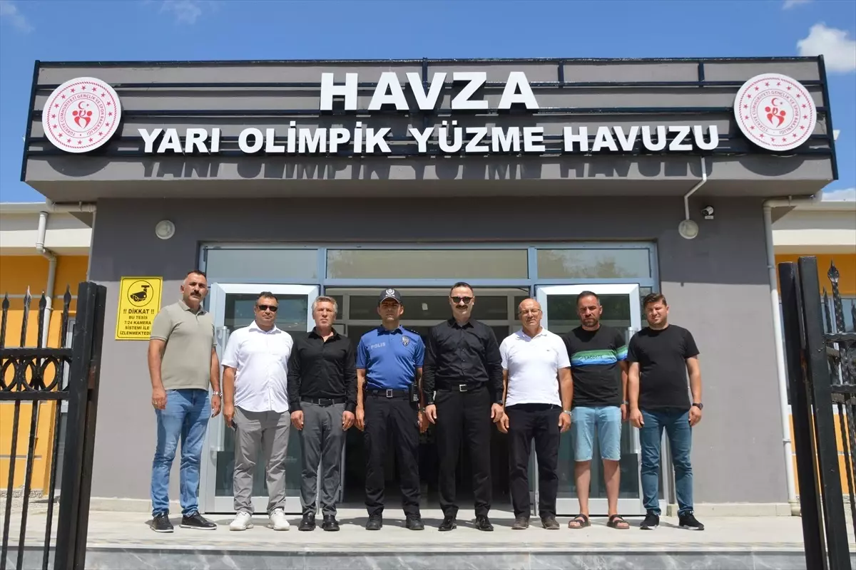 Havza'da Yüzme Kursları Başladı